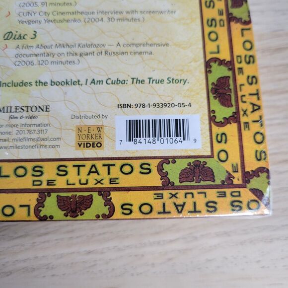 I Am Cuba Ultimate Edition 3 DVD Collectors Booklet OOP Coppola Scorsese NEW - Picture 4 of 4